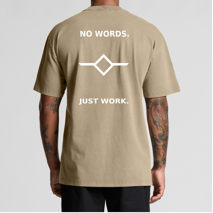 UNISEX SVGE PUMP COVER TEE