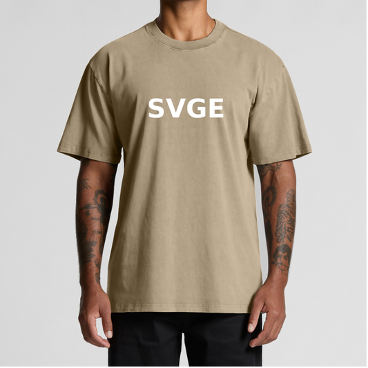 UNISEX SVGE PUMP COVER TEE