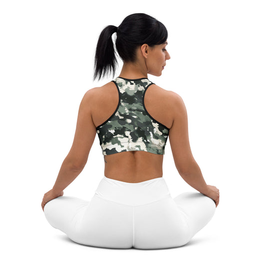 SVGE CAMO SPORTS BRA