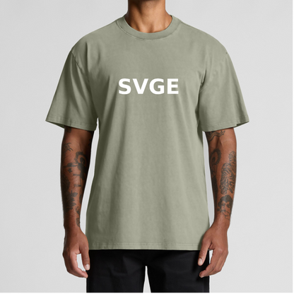 UNISEX SVGE PUMP COVER TEE